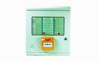 An MX-e conventional fire control panel from Zettler